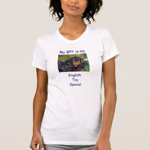 Camiseta Mi BFF es mi perro de aguas de juguete inglés