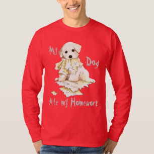 Camiseta Mi Bichon se comió mi casa