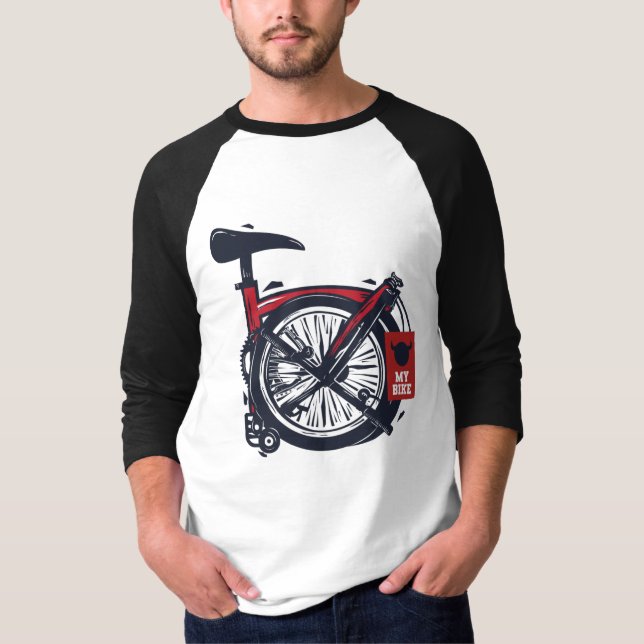 Camiseta Mi bicicleta (Anverso)