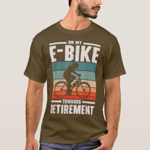 Camiseta Mi bicicleta electrónica hacia la bicicleta eléctr