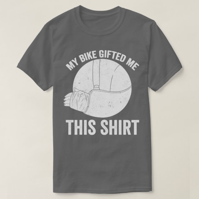 Camiseta Mi Bicicleta Me Regaló Este Brazo Roto De Camisas (Diseño del anverso)