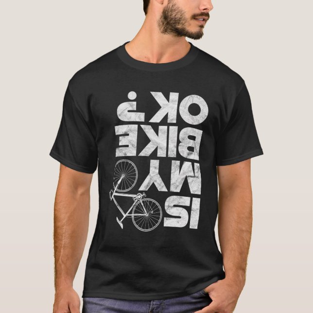 Camiseta Mi Bicicleta Ok Funny Mtb Ciclismo De Montaña (Anverso)