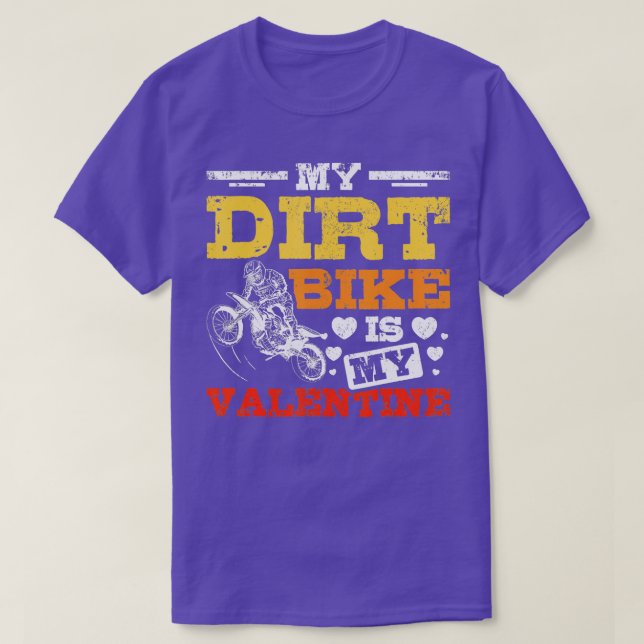 Camiseta Mi Bicicleta Sucia Es Mi San Valentín (Diseño del anverso)