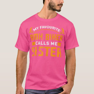 Camiseta Mi Biker Bmx Favorito Me Llama Bicicleta Bmx Herma