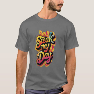 Camiseta Mi Bistec Del Día.