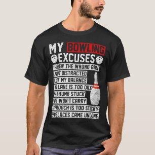 Camiseta Mi boliche causa gracia a Bowler