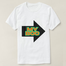 Camiseta Mi Boo Parejas Coincidiendo Con Tee Shirt