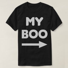 Camiseta Mi Boo Parejas Coincidiendo Con Tee Shirt