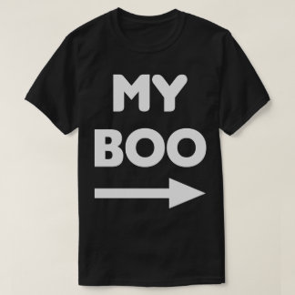 Camiseta Mi Boo Parejas Coincidiendo Con Tee Shirt