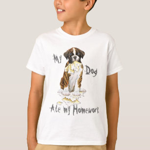 Camiseta Mi boxer comió mi hogar