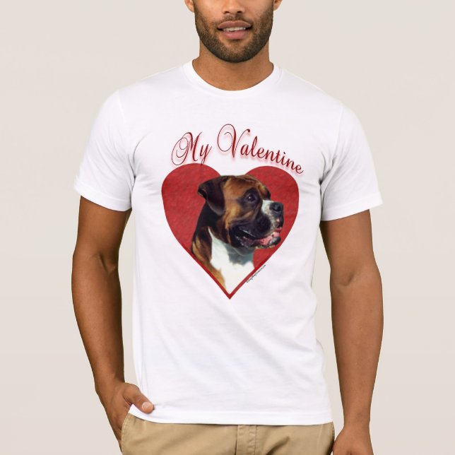 Camiseta Mi Boxer Valentine (Anverso)