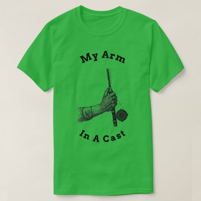 Camiseta Mi Brazo En Un Pastel (Diseño del anverso)