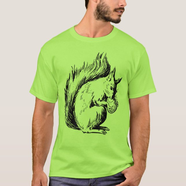 Camiseta Mi Buda De La Ardilla (Anverso)