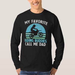 Camiseta Mi Buddy De Viaje Favorito Me Llama Papá Moto De B