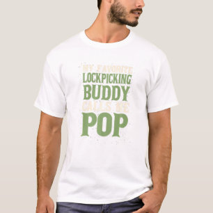 Camiseta Mi Buddy Locksmith Dad Lockpicker Daddy H