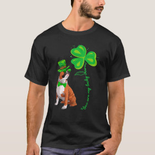 Camiseta Mi Bulldog Es Mi Encanto Afortunado Shamrock St Pa