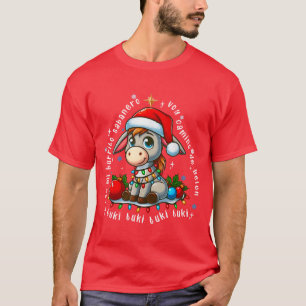 Camiseta Mi Burrito Sabanero Navidades mexicanos Donkey Spa