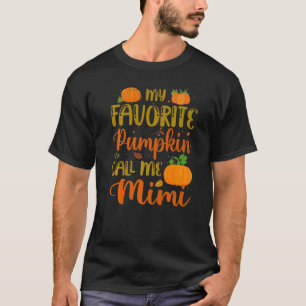 Camiseta Mi Calabaza Favorita Me Llama Mimi Calabaza Spice 