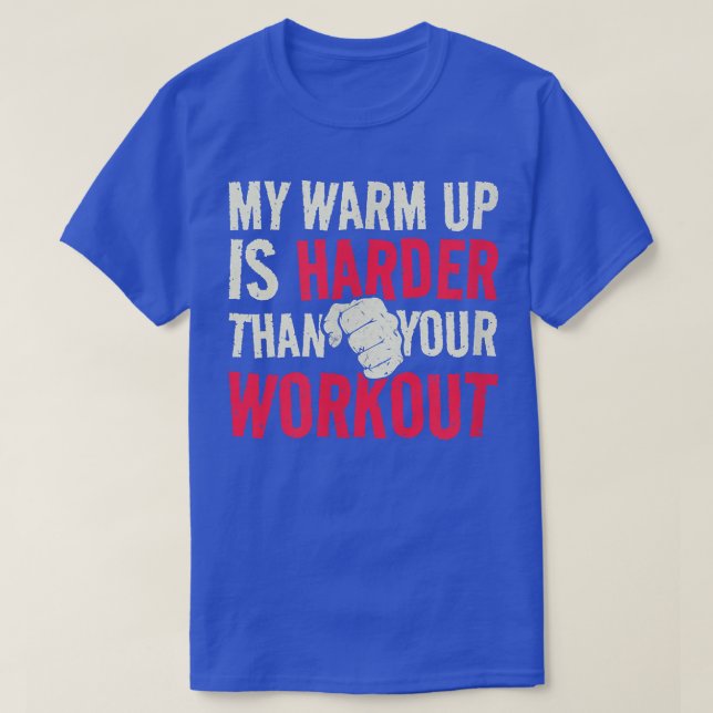 Camiseta Mi Cálido Es Tu Motivación De Viaje De Trabajo Fit (Diseño del anverso)