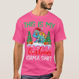 Camiseta Mi Camaleón Navidad Camaleón Amante Navidad