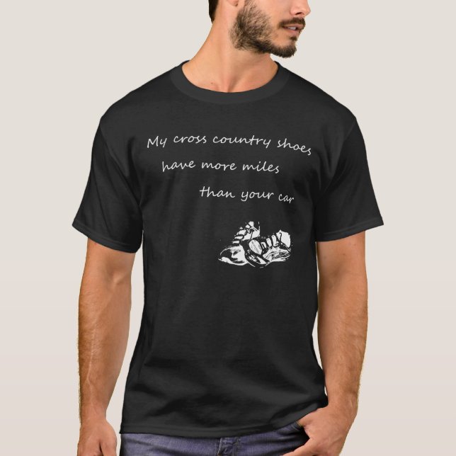 Camiseta Mi campo a través calza oscuridad (Anverso)