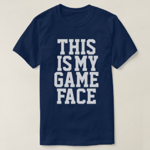 Camiseta Mi cara del juego