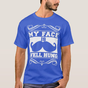 Camiseta Mi Cara Es Muy Graciosa Barba Clásica TShirt