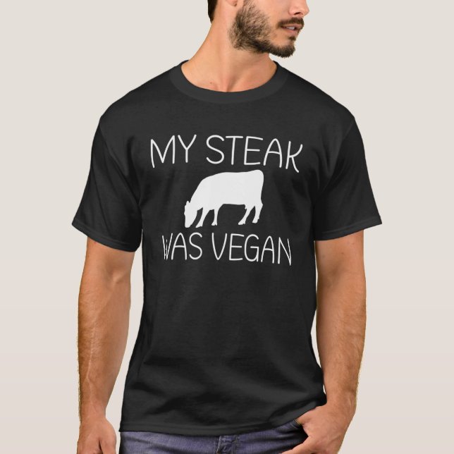 Camiseta Mi Carne Era Vegan BBQ Grill Beef (Anverso)