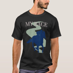 Camiseta Mi Carreras de caballos de raza divertida