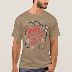 Camiseta Mi Casa Está Alimentada Por El Sol 23