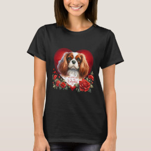 Camiseta Mi Cavalier es mi perro del día de San Valentín Ma