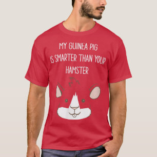 Camiseta Mi cerdo guineano es un animal inteligente y graci