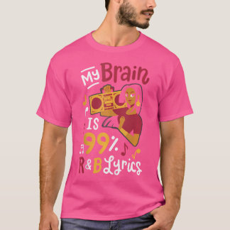 Camiseta Mi Cerebro Es Letras De 99 Rb