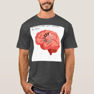 Camiseta Mi cerebro está ahora precesando, por favor, esper