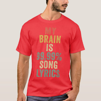 CAMISETA MI CEREBRO TIENE 99 
