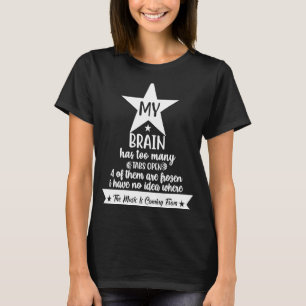 Camiseta Mi Cerebro Tiene Demasiadas Tabletas Abiertas 1