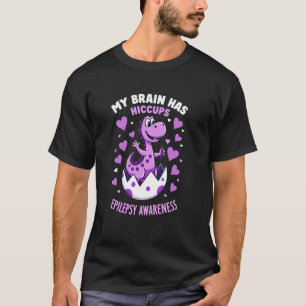 Camiseta Mi Cerebro Tiene Hiccups Conciencia Sobre La Epile