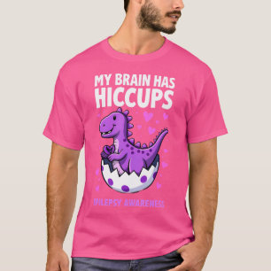 Camiseta Mi Cerebro Tiene Hiccups Conciencia Sobre La Epile