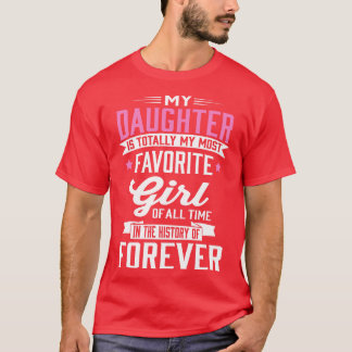 Camiseta Mi Chica Favorito En La Historia De Forever