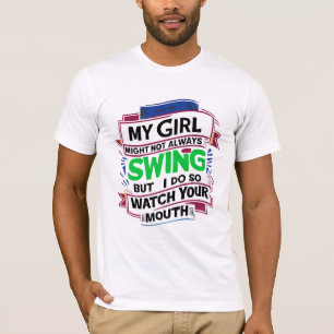 Camiseta Mi Chica Puede Que No Siempre Se Estanque, Pero Lo
