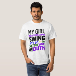 Camiseta Mi Chica Puede Que No Siempre Se Estanque, Pero Lo