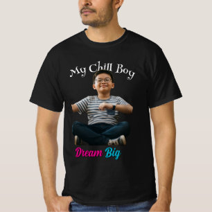 Camiseta Mi Chico Relajado Foto Personalizada