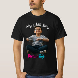 Camiseta Mi Chico Relajado Foto Personalizada