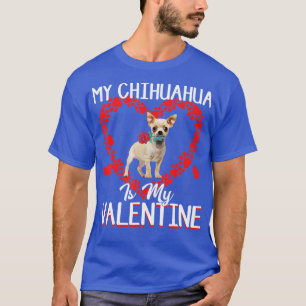 Camiseta Mi Chihuahua es mi Día De San Valentín
