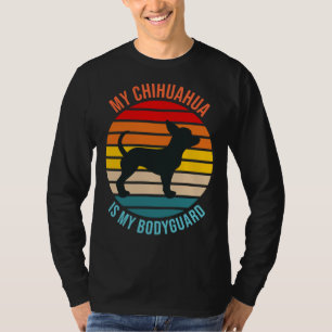 Camiseta Mi Chihuahua Es Mi Guardaespaldas