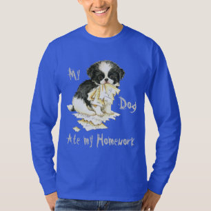 Camiseta Mi Chin japonés comió mi preparación