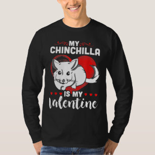 Camiseta Mi Chinchilla Es Mi Valentín Que Gif