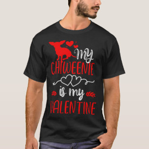 Camiseta Mi Chiweenie Es Mi Propietario De Perros De Valent