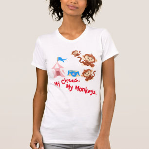 Camiseta Mi circo. Mis monos.
