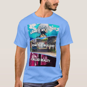 Camiseta Mi cita de arte de escapeCosplay regalo de Otaku